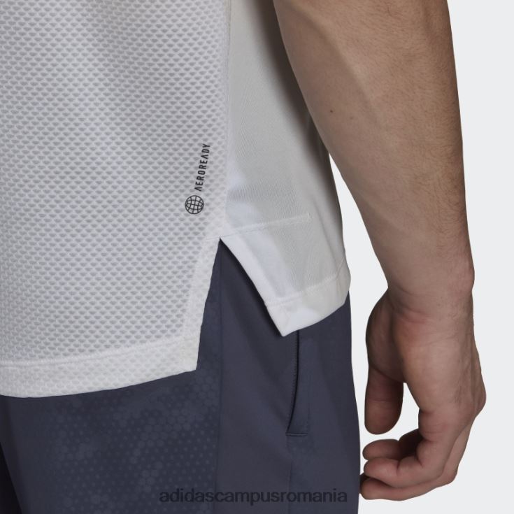 adidas campus romania tricou de antrenament cu icoana trenului alb bărbați alb J266N27241