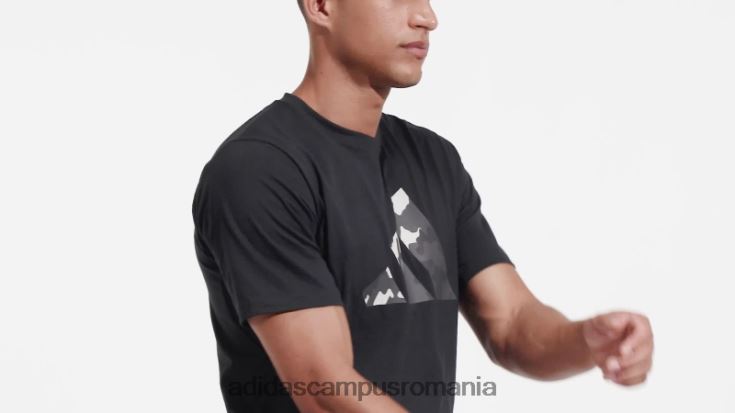 adidas campus romania tricou de antrenament cu logo sezonier negru train essentials bărbați negru J266N26010