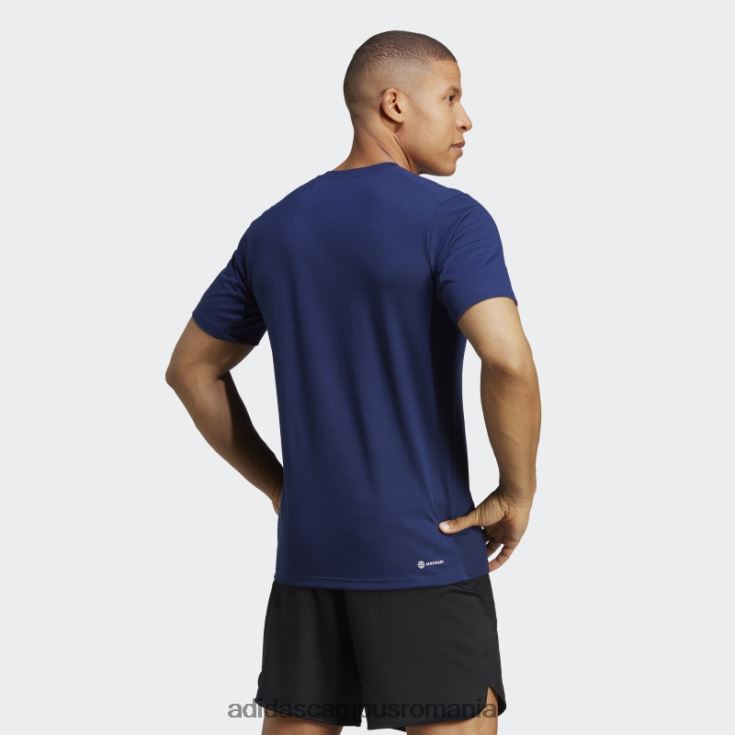 adidas campus romania tricou de antrenament cu logo sezonier train essentials albastru închis bărbați albastru inchis J266N21021