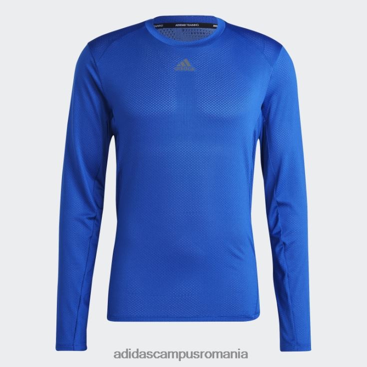 adidas campus romania tricou de antrenament cu mânecă lungă hiit albastru regal adidas bărbați albastru regal/albastru J266N27146