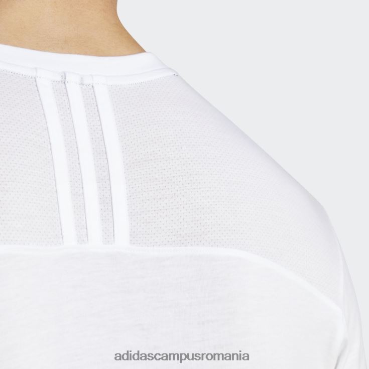 adidas campus romania tricou de antrenament de bază yoga alb bărbați alb/carbon J266N214222