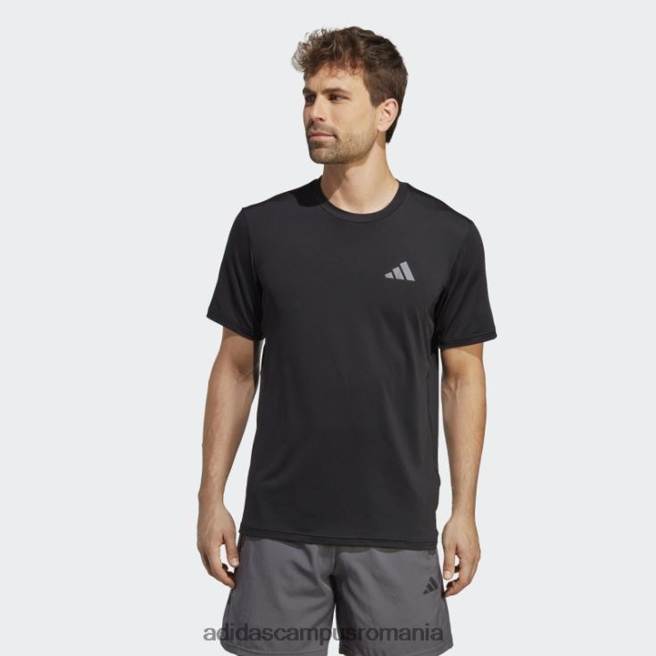 adidas campus romania tricou de antrenament elastic sezonier negru train essentials bărbați gri inchis J266N25284