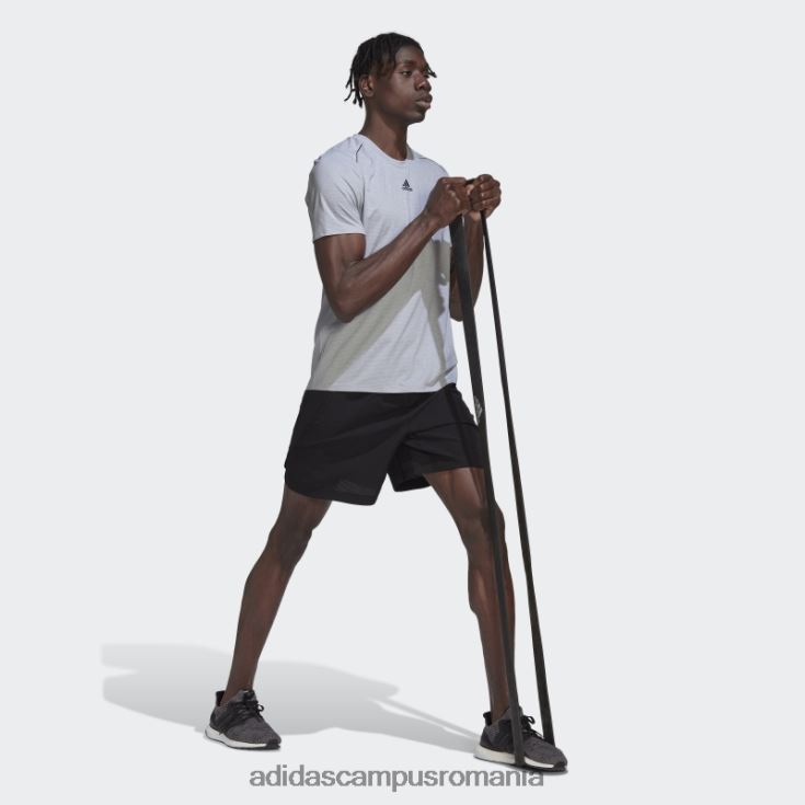 adidas campus romania tricou de antrenament hiit argintiu adidas bărbați argint J266N25097
