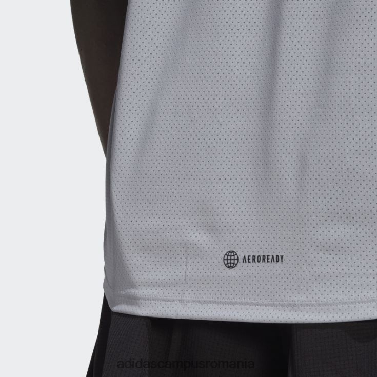 adidas campus romania tricou de antrenament hiit argintiu adidas bărbați argint J266N25097