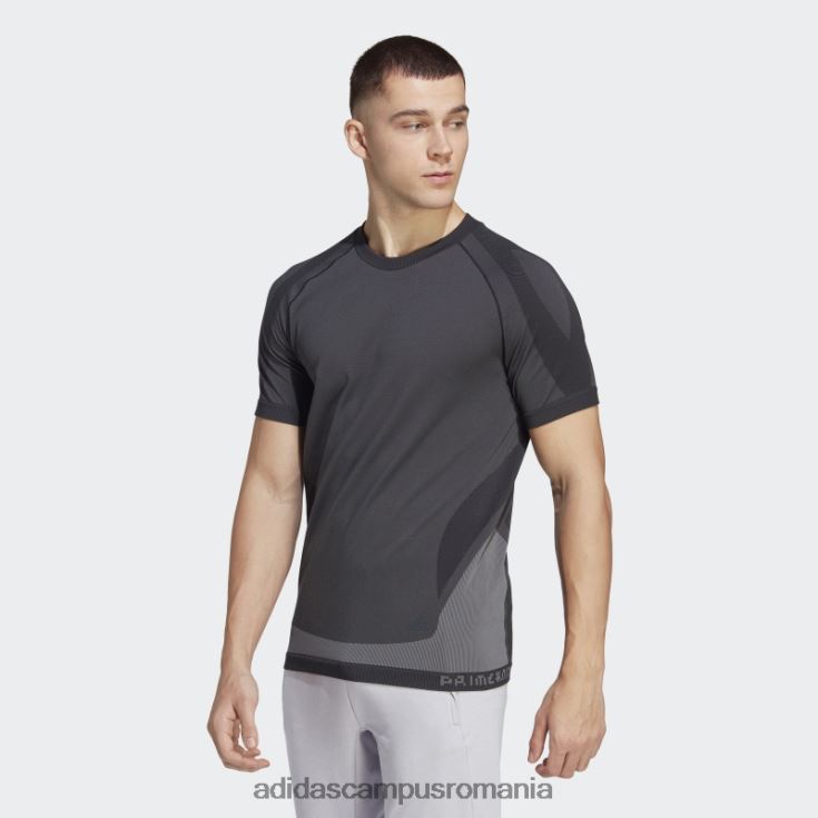 adidas campus romania tricou de antrenament negru primeknit yoga fără sudură bărbați gri inchis J266N25149