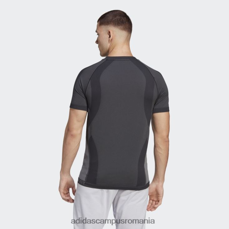 adidas campus romania tricou de antrenament negru primeknit yoga fără sudură bărbați gri inchis J266N25149