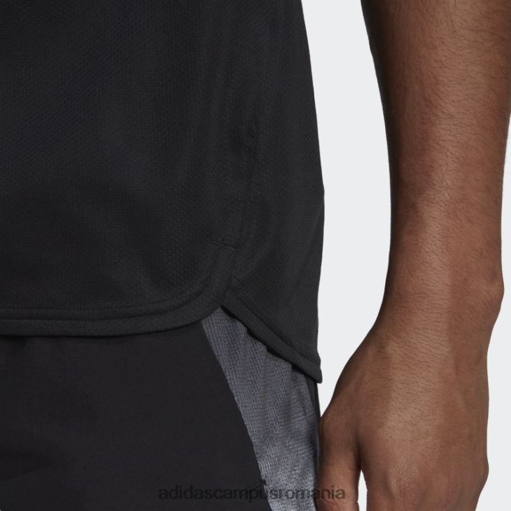 adidas campus romania tricou de antrenament negru proiectat pentru mișcare aeroready hiit slogan bărbați negru J266N214627