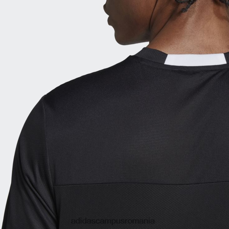 adidas campus romania tricou de antrenament negru proiectat pentru mișcare aeroready hiit slogan bărbați negru J266N214627