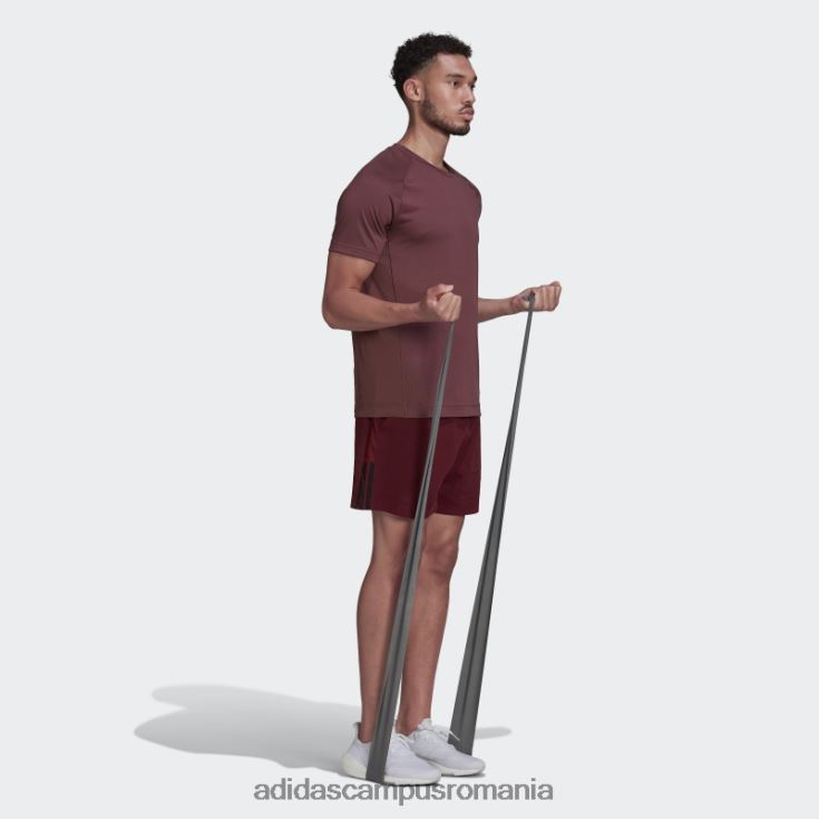 adidas campus romania tricou de antrenament yoga burgundy bărbați Burgundia J266N214782