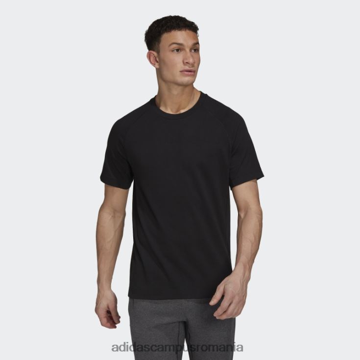 adidas campus romania tricou de antrenament yoga moda neagra bărbați negru J266N27100