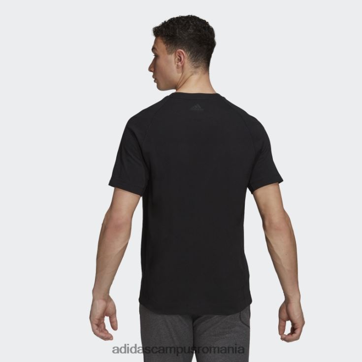 adidas campus romania tricou de antrenament yoga moda neagra bărbați negru J266N27100