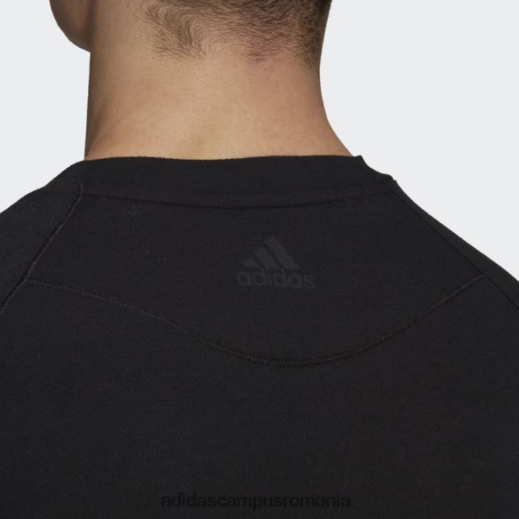 adidas campus romania tricou de antrenament yoga moda neagra bărbați negru J266N27100