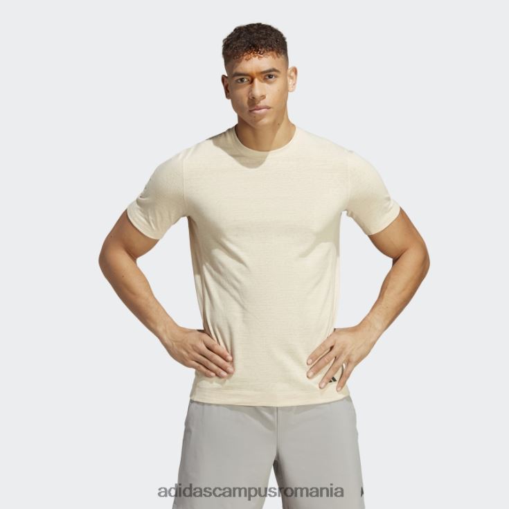 adidas campus romania tricou de antrenament yoga nisip adidas bărbați nisip J266N214475
