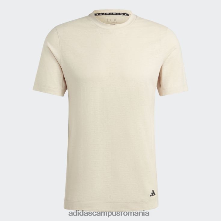 adidas campus romania tricou de antrenament yoga nisip adidas bărbați nisip J266N214475