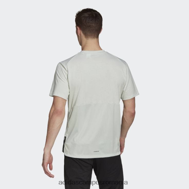 adidas campus romania tricou de yoga aeroready verde bărbați verde/negru J266N26700