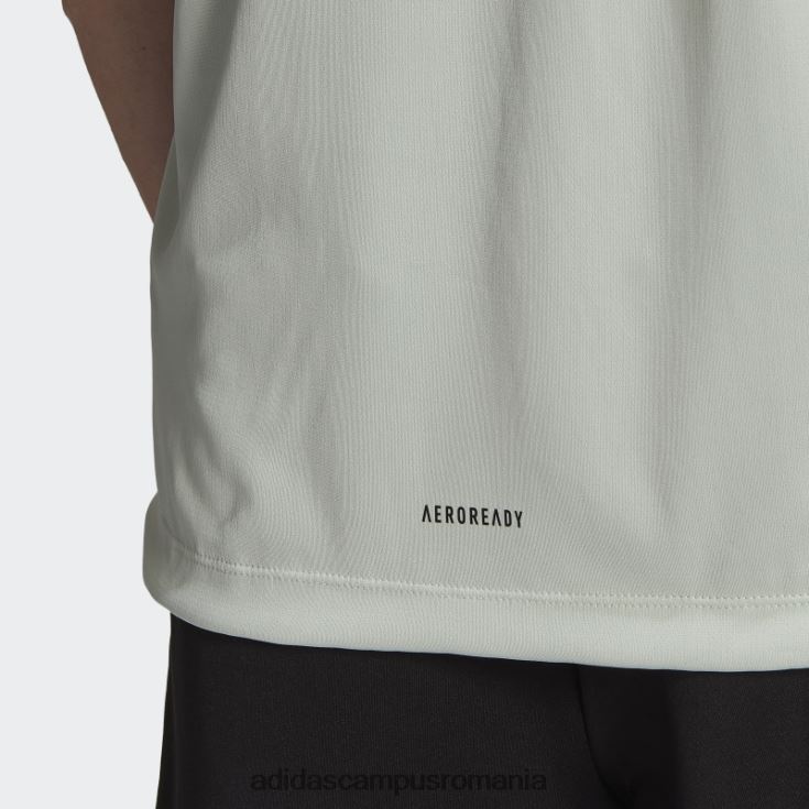 adidas campus romania tricou de yoga aeroready verde bărbați verde/negru J266N26700