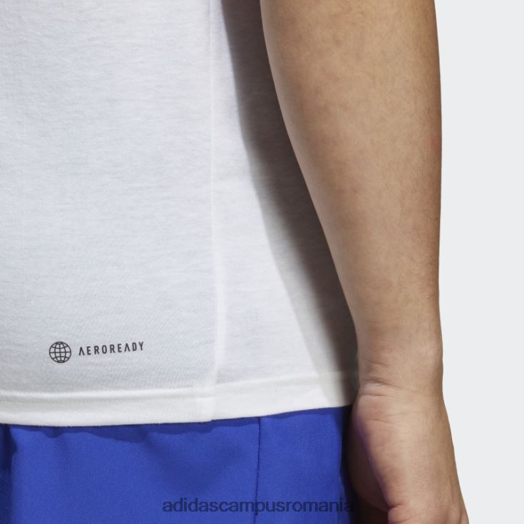 adidas campus romania tricou fără mâneci pentru antrenament alb tren essentials feelready bărbați alb negru J266N25621