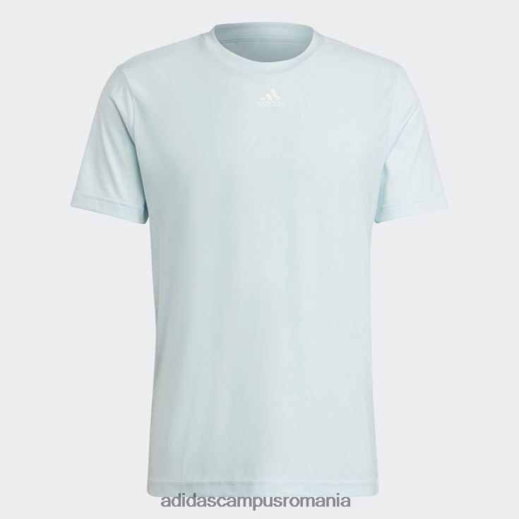 adidas campus romania tricou grafic adidas cu 3 bare de antrenament albastru bărbați albastru J266N214679