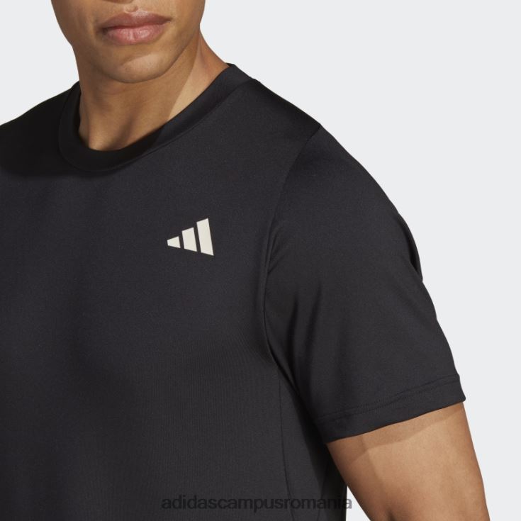 adidas campus romania tricou grafic negru al clubului sportiv bărbați negru J266N23646