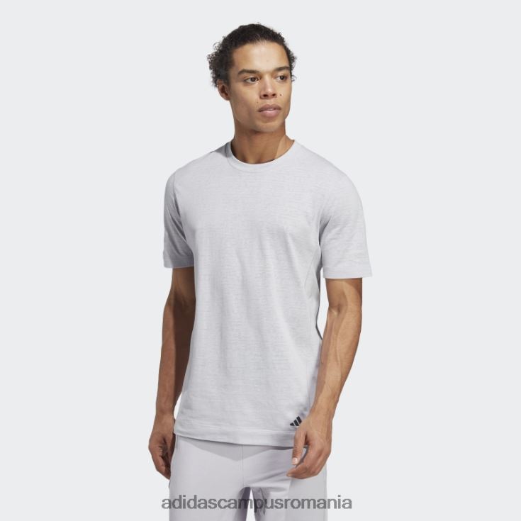 adidas campus romania tricou gri pentru antrenament yoga bărbați gri J266N25735