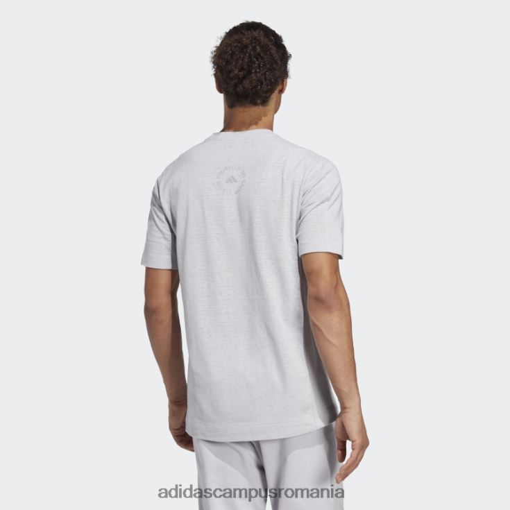 adidas campus romania tricou gri pentru antrenament yoga bărbați gri J266N25735