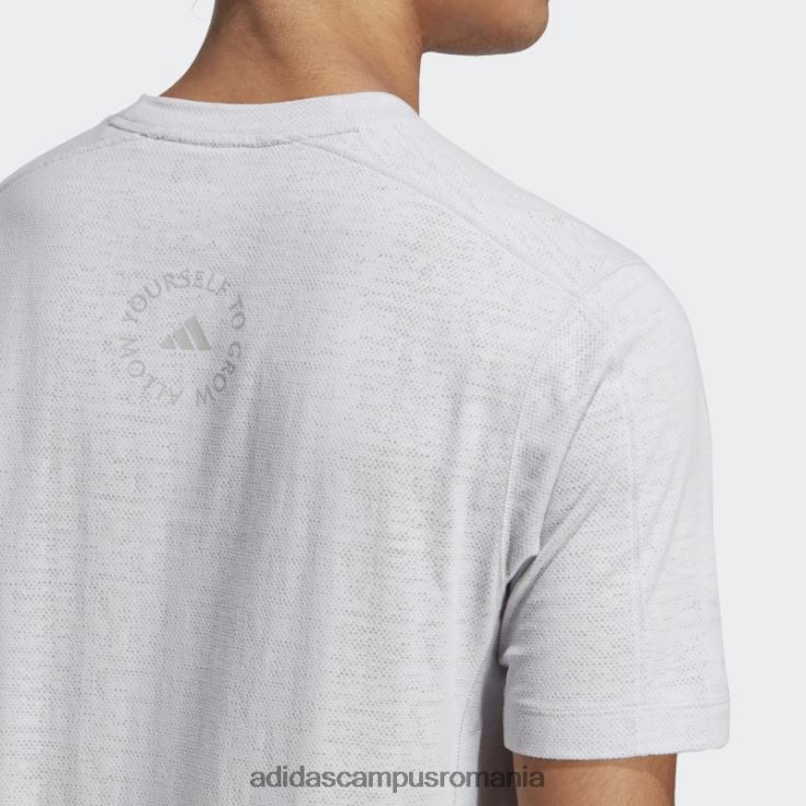 adidas campus romania tricou gri pentru antrenament yoga bărbați gri J266N25735