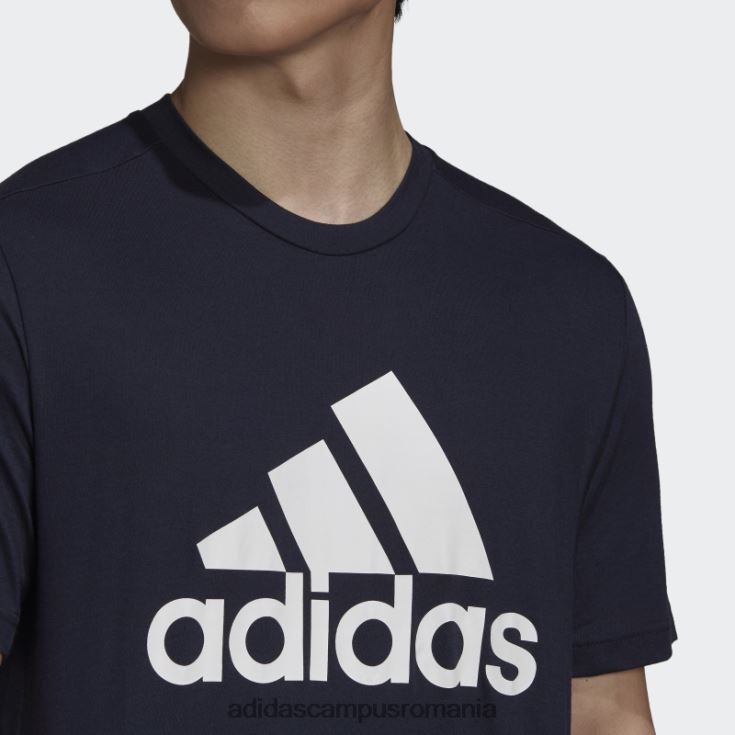 adidas campus romania tricou ink aeroready design 2 move feelready sport logo adidas bărbați cerneală/alb J266N214811