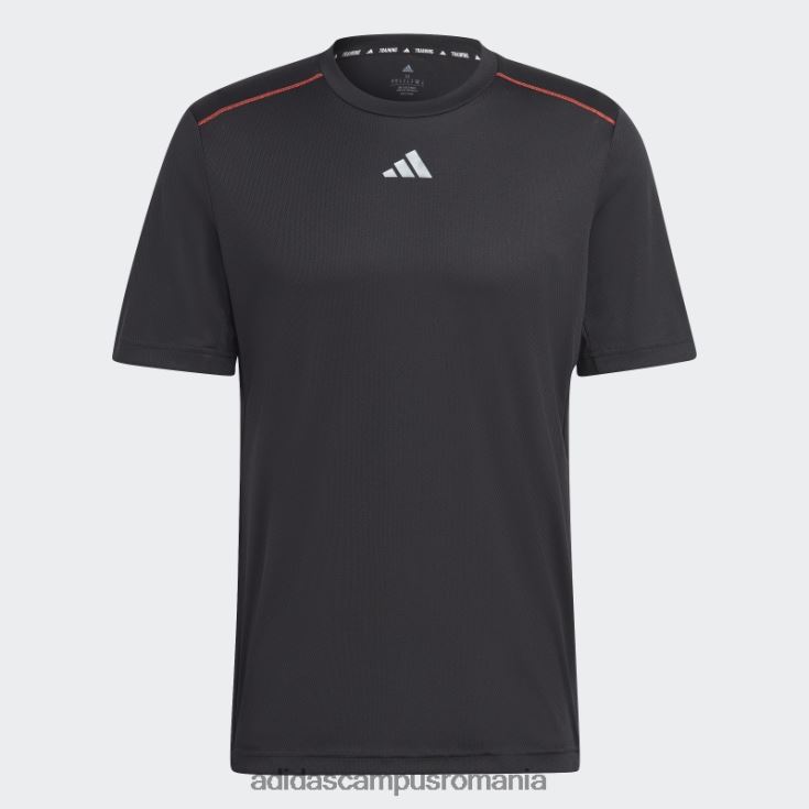 adidas campus romania tricou negru cu logo pentru baza antrenamentului bărbați negru/transparent J266N213667