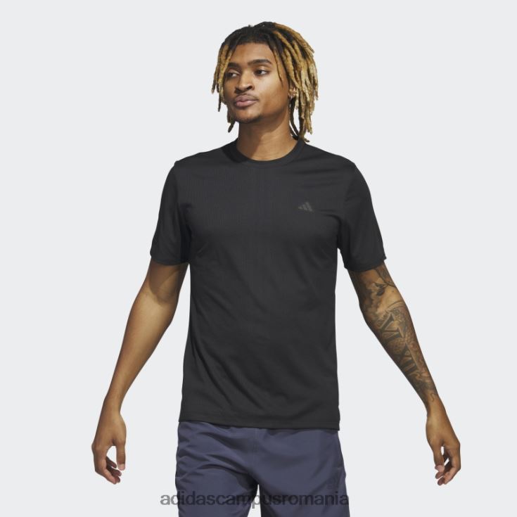 adidas campus romania tricou negru de antrenament Hiit Engineered bărbați negru J266N25087