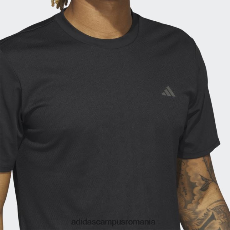 adidas campus romania tricou negru de antrenament Hiit Engineered bărbați negru J266N25087