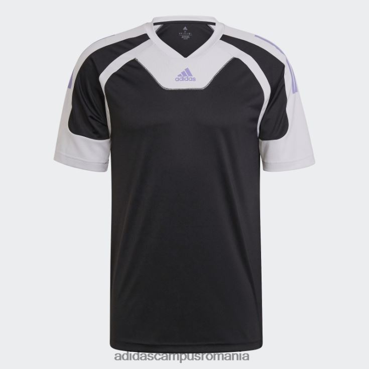 adidas campus romania tricou negru de antrenament adidas bărbați negru/gri liniuță J266N215255