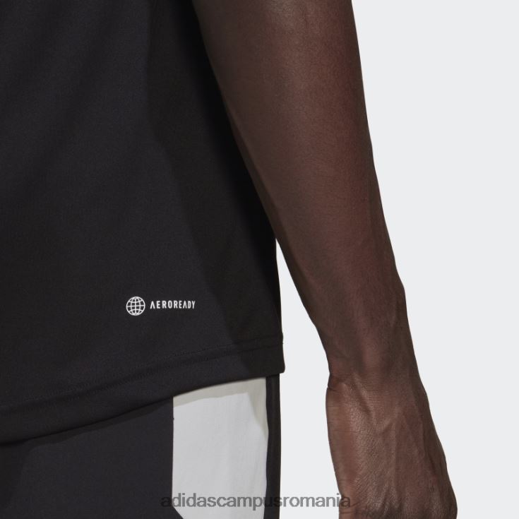 adidas campus romania tricou negru de antrenament adidas bărbați negru/gri liniuță J266N215255