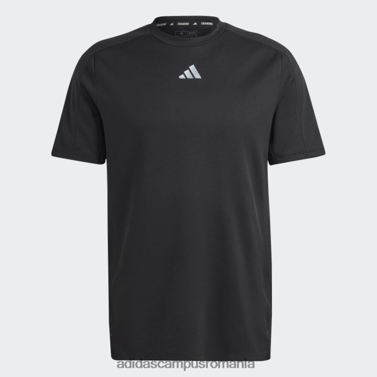 adidas campus romania tricou negru de antrenament bărbați negru J266N214296