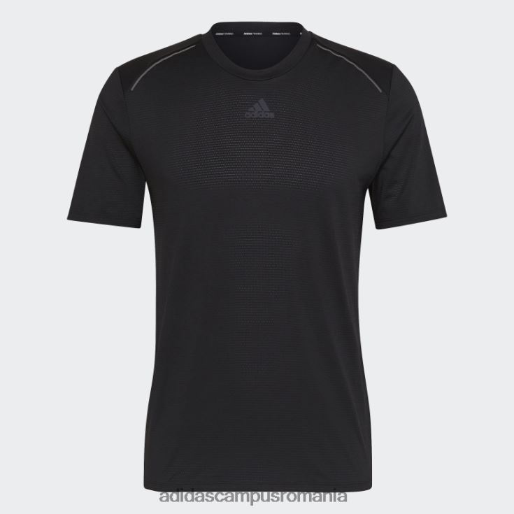 adidas campus romania tricou negru de antrenament hiit bărbați negru J266N214729