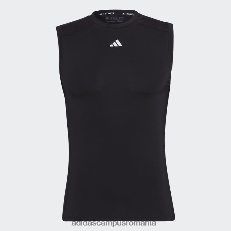 adidas campus romania tricou negru de antrenament techfit fără mâneci adidas bărbați negru J266N25631