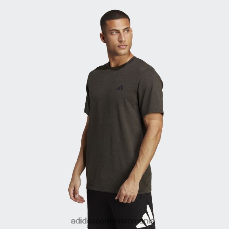adidas campus romania tricou negru pentru antrenament confort bărbați negru/măsliniu J266N213396