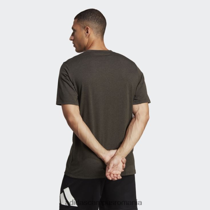 adidas campus romania tricou negru pentru antrenament confort bărbați negru/măsliniu J266N213396