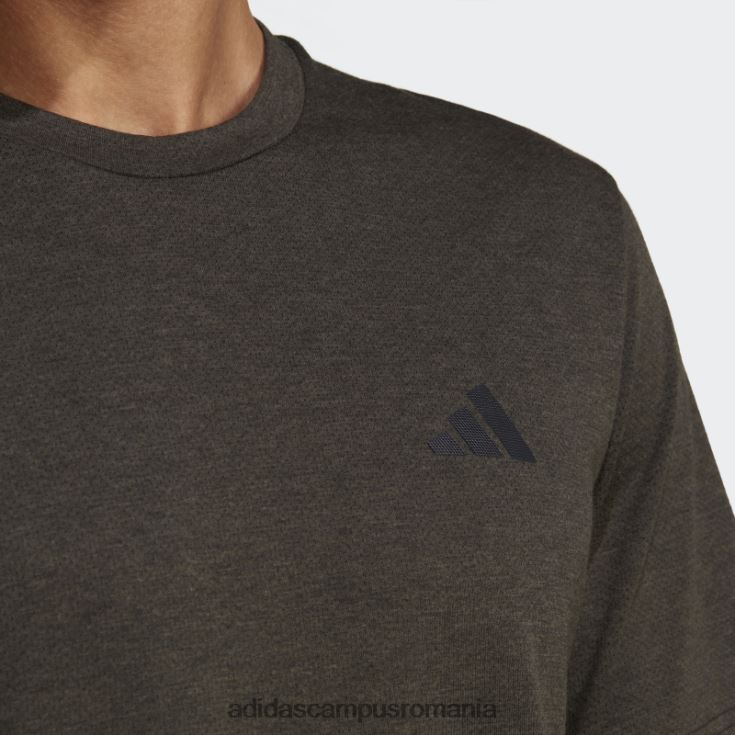 adidas campus romania tricou negru pentru antrenament confort bărbați negru/măsliniu J266N213396