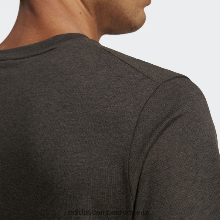 adidas campus romania tricou negru pentru antrenament confort bărbați negru/măsliniu J266N213396