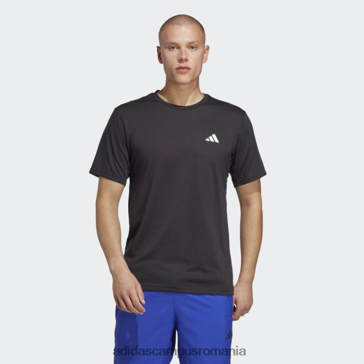 adidas campus romania tricou negru pentru antrenament confort tren essentials bărbați alb negru J266N23641