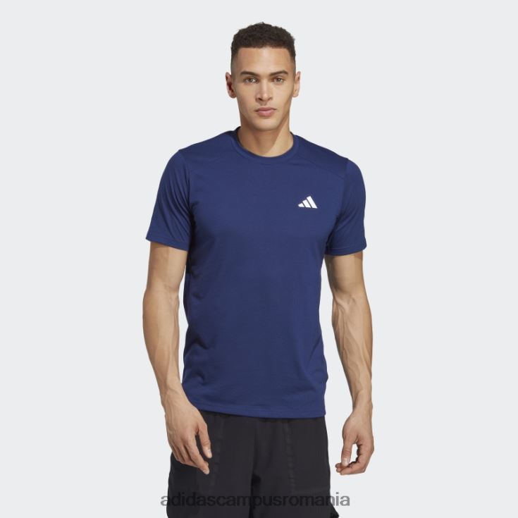 adidas campus romania tricou pentru antrenament prime albastru închis train essentials bărbați albastru închis/alb J266N25321