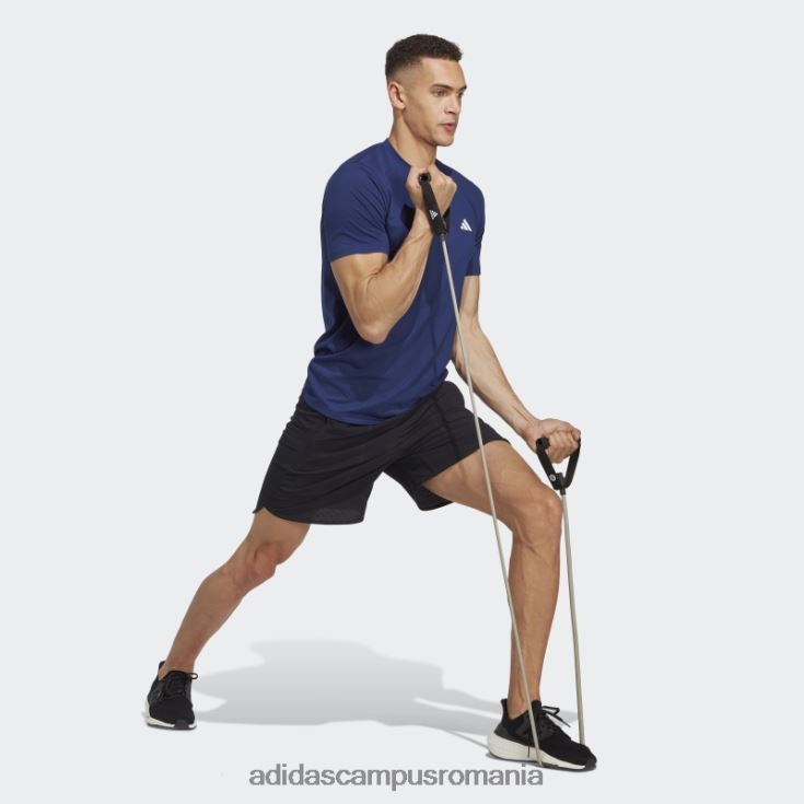 adidas campus romania tricou pentru antrenament prime albastru închis train essentials bărbați albastru închis/alb J266N25321