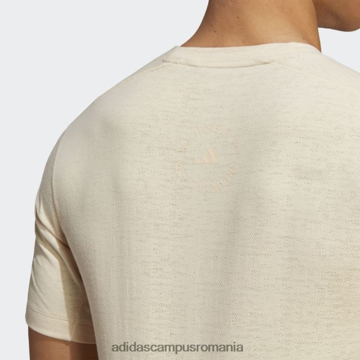 adidas campus romania tricou pentru antrenament yoga cu nisip bărbați nisip J266N25734