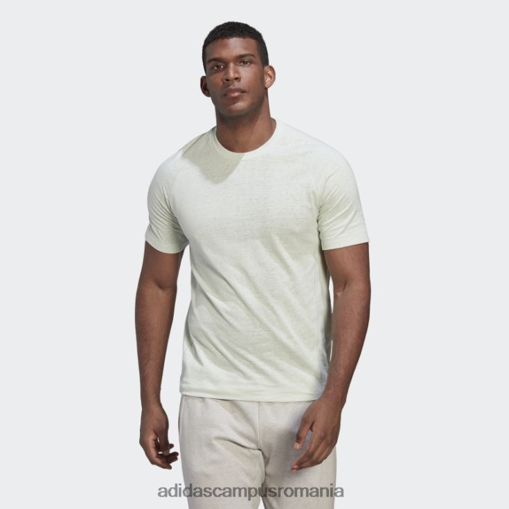 adidas campus romania tricou verde pentru antrenament yoga bărbați verde J266N215137