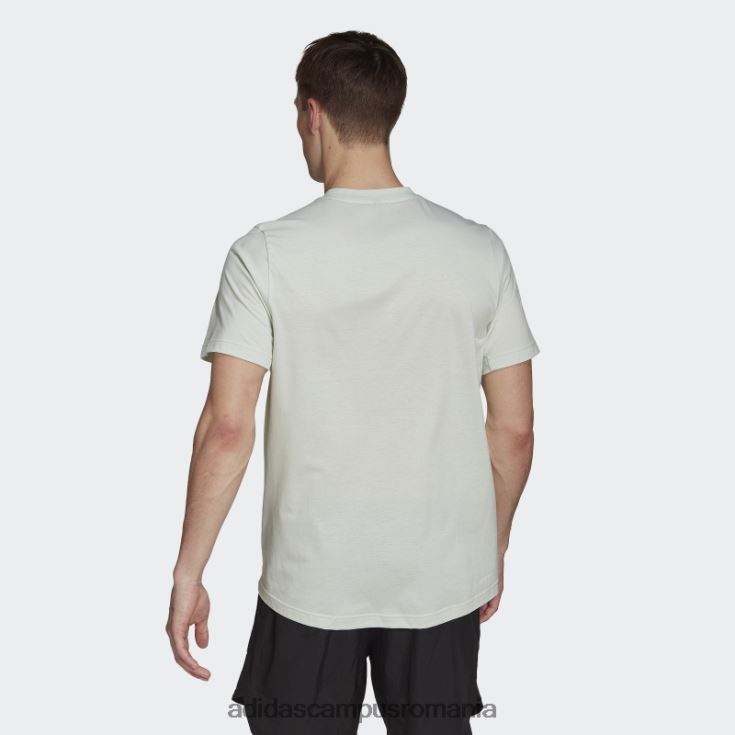 adidas campus romania verde aeroready conceput pentru a se mișca feelready sport tricou adidas bărbați verde/alb J266N26867