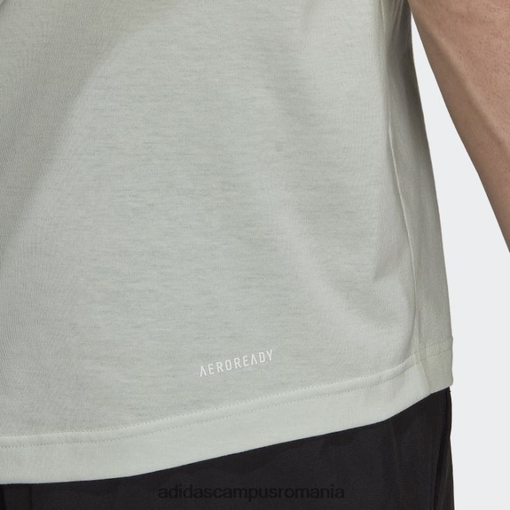 adidas campus romania verde aeroready conceput pentru a se mișca feelready sport tricou adidas bărbați verde/alb J266N26867