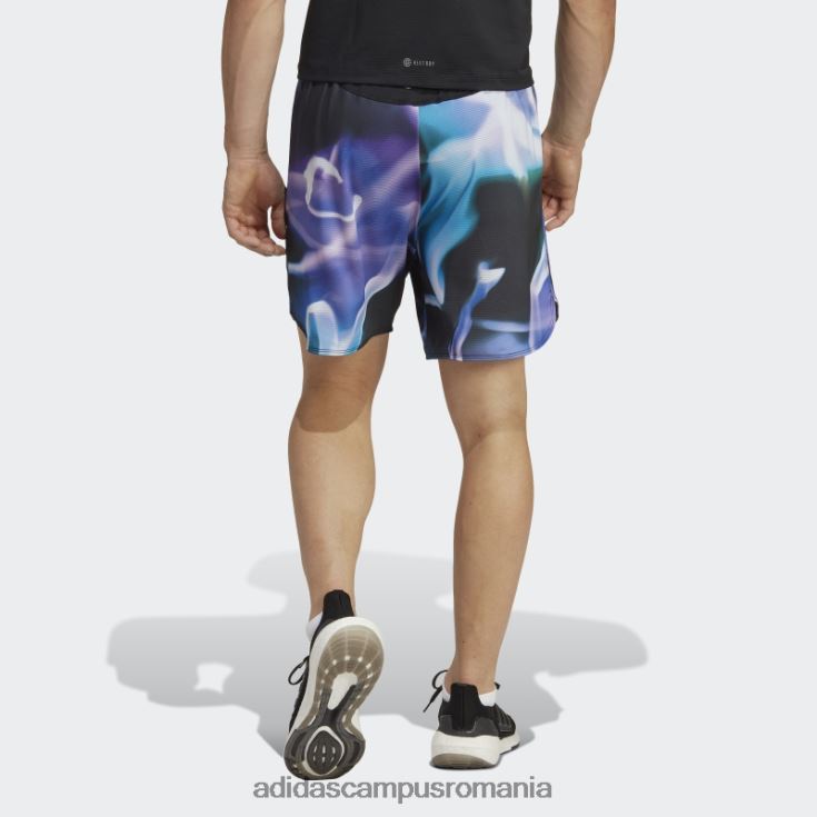 adidas campus romania violet conceput pentru antrenament căldură.rdy hiit allover print pantaloni scurți de antrenament adidas bărbați violet/albastru/negru J266N25127