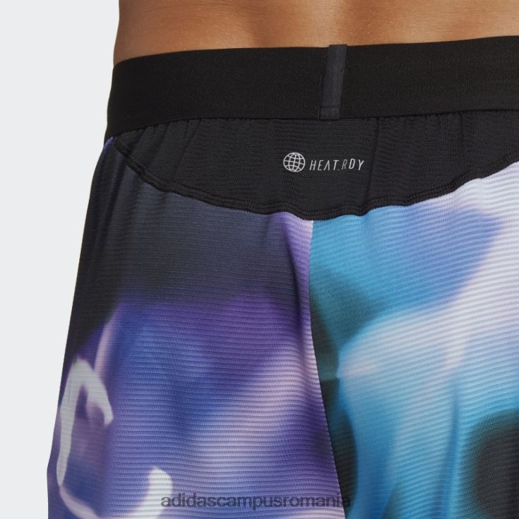 adidas campus romania violet conceput pentru antrenament căldură.rdy hiit allover print pantaloni scurți de antrenament adidas bărbați violet/albastru/negru J266N25127