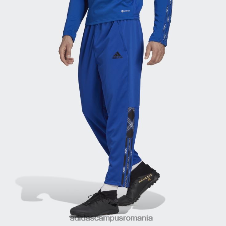 adidas campus romania pantaloni de trening tiro 7/8 albastru regal bărbați albastru regal/negru J266N214927