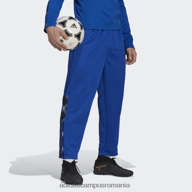 adidas campus romania pantaloni de trening tiro 7/8 albastru regal bărbați albastru regal/negru J266N214927